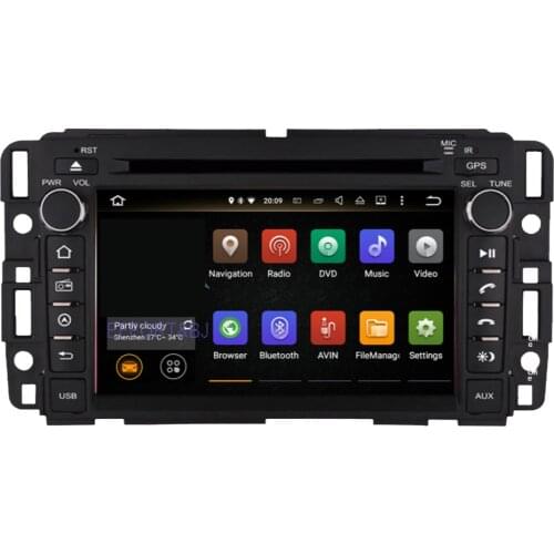 Android 9.0 With Big USB AUX Hole Car GPS Navigation Player For GMC Yukon/Tahoe/Acadia/Buick Enclave/CHEVROLET Suburban2007-2012