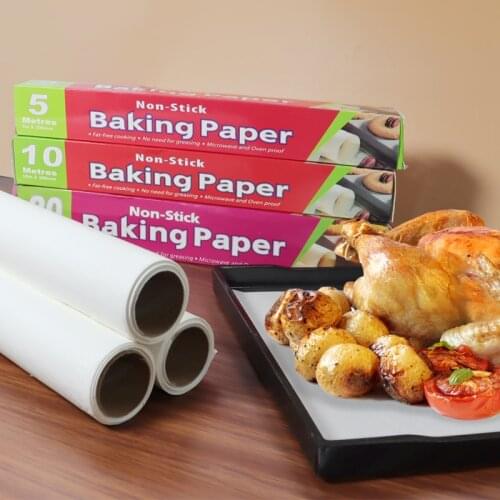 Baking Paper Barbecue Double-sided Silicone Oil Paper Parchment Rectangle Oven Oil Paper Baking Sheets Bakery BBQ Party