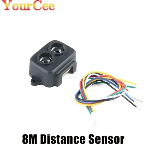 8m TF-Luna ToF laser distance LiDAR sensor for garbage can level detecting Lidar Communication UART I2C IIC 8 Meters