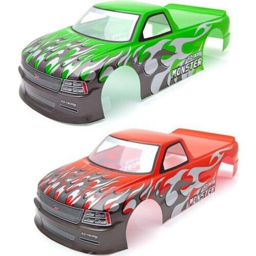 For 1/10 RC Car Venom T-10 PVC Painted Body Shell 1/10 RC Car Pick Up Truck Width 205Mm Wheelbase 255Mm