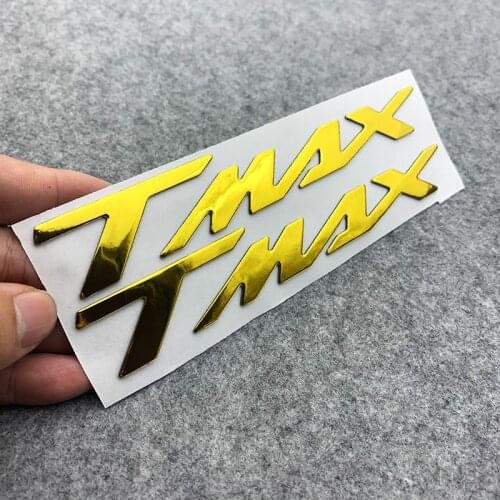 For YAMAHA T-MAX TMAX 530 500 560 TMAX530 TMAX500 TMAX560 Motorcycle Emblem Badge Decal 3D Tank Wheel Logo "TMAX" Sticker
