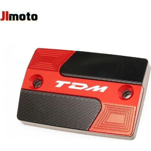 For YAMAHA TDM 900 TDM900 2004-2015 High Quality Latest Motorcycle Accessorie CNC Front Brake Fluid Reservoir Tank Covers Cap