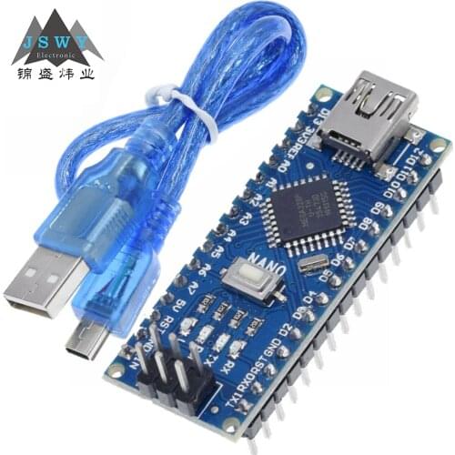 Arduino nano v3.0 Driver controller With the bootloader compatible for atmega328P ch340 nano Mini USB RF Expansion board cable
