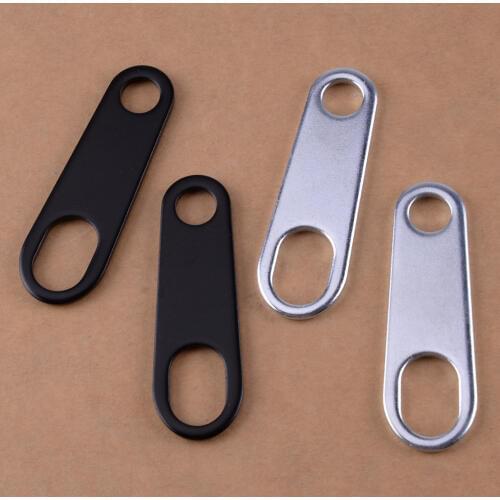 Beler 2Pcs Motorcycle Accessories Turn Signal Light Mount Brackets Fork Ear Clamps for Cafe Racer Harley Chopper Bobber