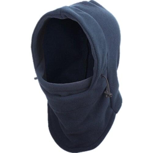 2021 New Fashion Warm Cap Winter Men Women Hats Waterproof Thermal Fleece Balaclava Hat Hooded Neck Warmer Hiking Scarves