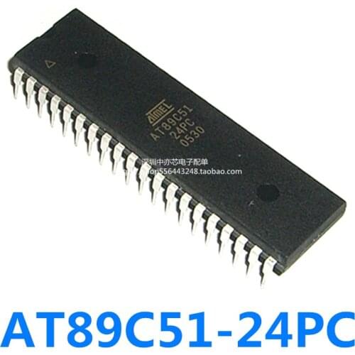 Single Chip Microcomputer At89c51-24pc At89c51-24pi At89c51-24pu 51 Chip Dip24