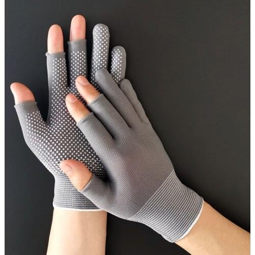 3 Fingers Cut Fishing Gloves Anti-Slip Gloves Outdoor Portable Breathable Hunting Cycling Parts Fishing Accessories Equipment