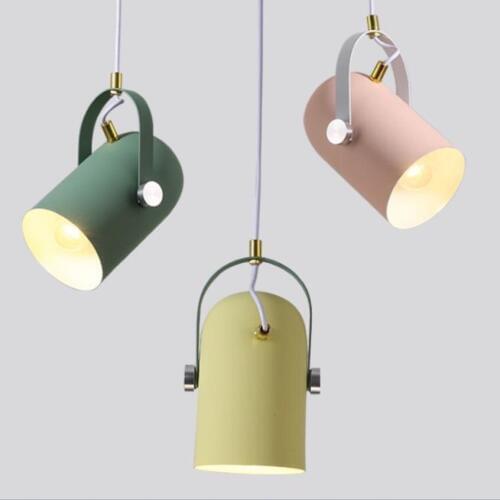 Nordic Minimalism droplight Angle adjustable E27 small pendant lights, Home decor lighting lamp and Bar Showcase spot light