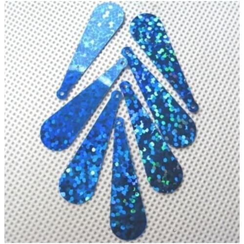 Sewing supplies Laser colour 10X34mm suspension bar, garment, wedding dress, ornaments and other DIY accessories, PVC sequins