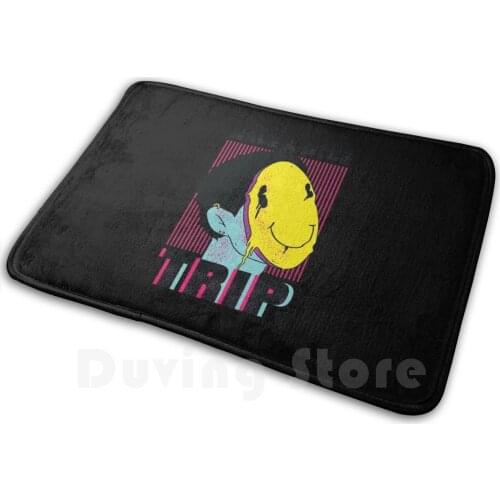 Nice Trip Carpet Mat Rug Cushion Soft Non - Slip Trip Trippy Drug Lsd Mdma Ecstasy Drugs R Bad Drug Gift