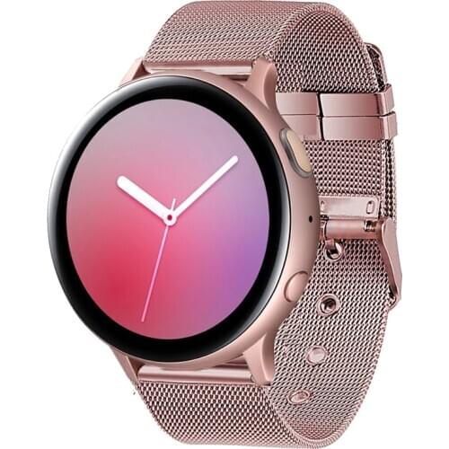 Milanese Strap 20mm band Strap For Samsung Galaxy Watch Active 2 40/44mm / 3 41mm smartwatch wristband For Huawei GT 2 42mm