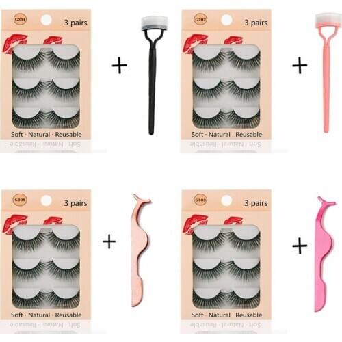 AY 3D Beauty MakeIashes Eyelashes Handmade For 2020 New Women Long Lashes Nature Eye Makeup Faux Tools lashes Wholesalelash