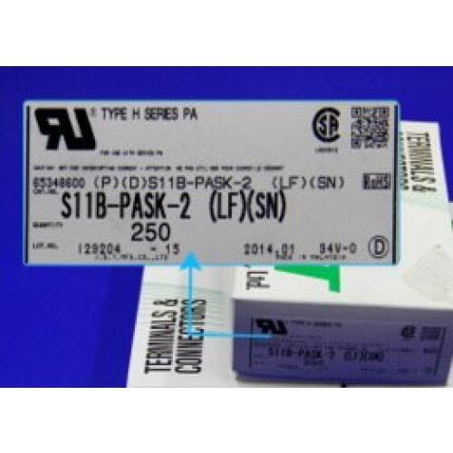 S11B-PASK-2(LF)(SN) CONN HEADER PA 11POS SIDE 2MM TIN JST Connectors terminals housings 100% new and original parts S11B-PASK-2