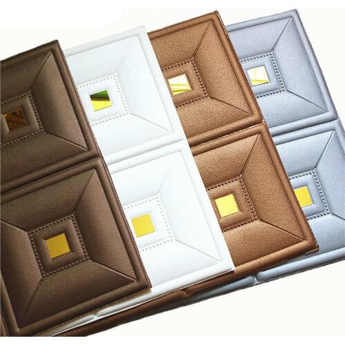 30cm X 30cm 3D DIY Self-Adhesive Foam Wallpaper Thick Waterproof Wall Stickers Brick Wall Decals For Kids Room living Room