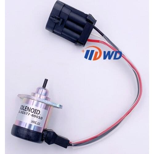 Stop Solenoid 6689034 1G577-60010 1G577-60011 12V for Bobcat Skid Steer Loader S850 S750 T870 A300 S770 S300 Kubota