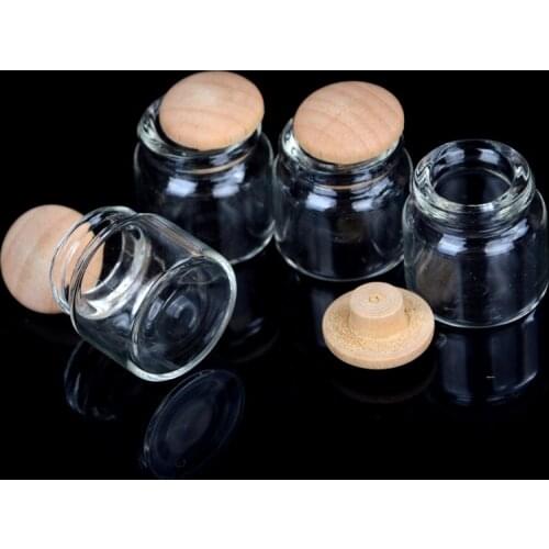 TOYZHIJIA Kawaii 4Pcs 1/12 Scale Doll House Miniature Kitchen Candy Bar Food Jar Decoration