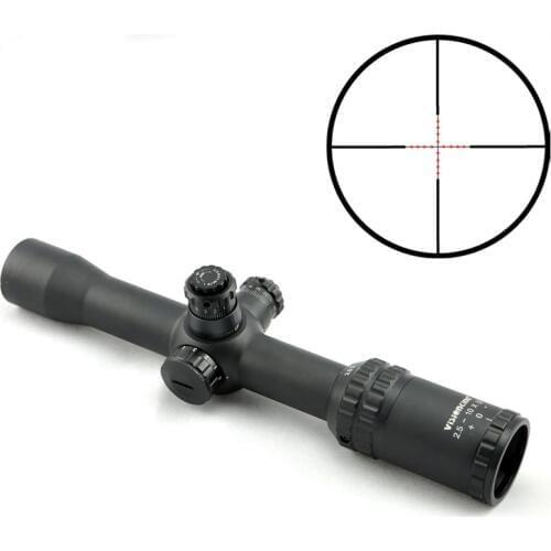 Visionking 2.5-10x32 Optics Sight Wide Angle Tactical High Shockproof Riflescope W/D Picatinny 21mm Low Mounts
