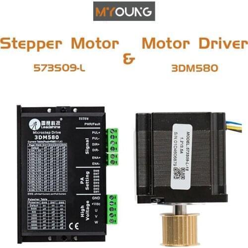 3DM580 3 Phase Stepper Driver for Nema 23 Nema 34 57/86 Stepping Motor CNC Engraving Machine