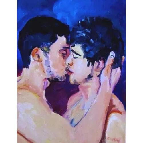 5D,DIY,Diamond Painting NEW Arrivals, men kiss diamond Embroidery,Cross Stitch,square Rhinestone mosiac lover,house Decoration