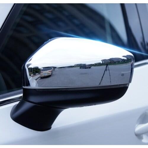 For Mazda Cx-5 Cx5 KF 2017 2018 2019 2020 accessories Car Rearview mirror Cover Trim chrome Exterior Modification Car Styling