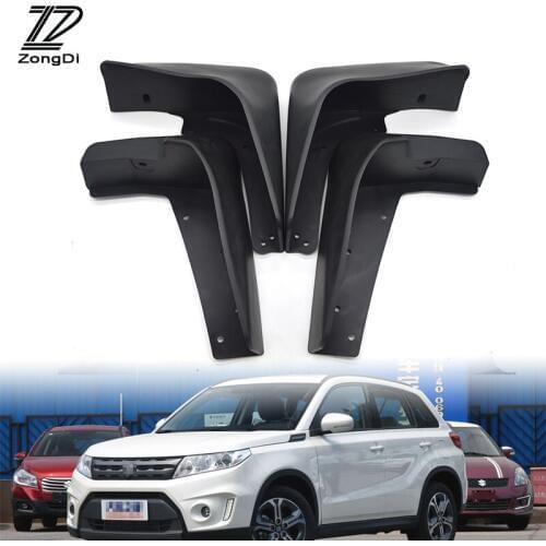 ZD Car Front Rear Mudguards For 2006 2007 2008 2009 2010 2011 2012 2013 2014 2015 Suzuki Grand Vitara/Edcudo(JT) Styling Fenders