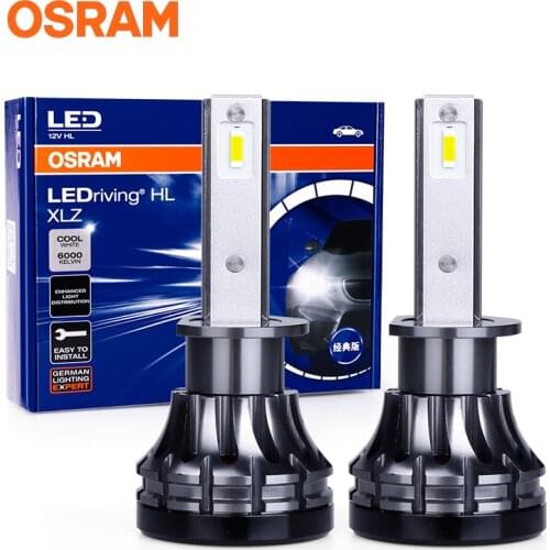 OSRAM h4 HB2 LED H1 H7 12V Car Bulbs Auto Headlights 9012 HIR2 H16 H8 h11 LED lamp HB4 HB3 9005 9006 coche lámpara de la niebla
