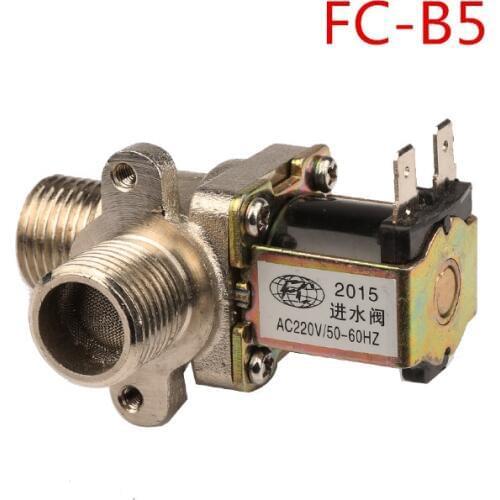 FC-B5 Water Heater Water Inlet Valve Solenoid Valve Fittings full-automatic Stainless Steel Switch 20mm thread