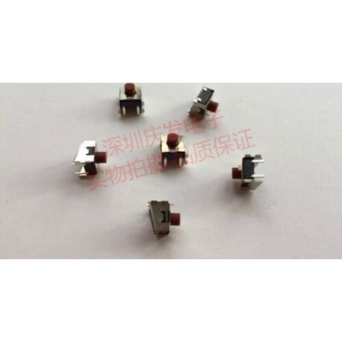 Imported circle up to DIP TAS-623N-V waterproof dust silicone touch switch with bracket side button jog