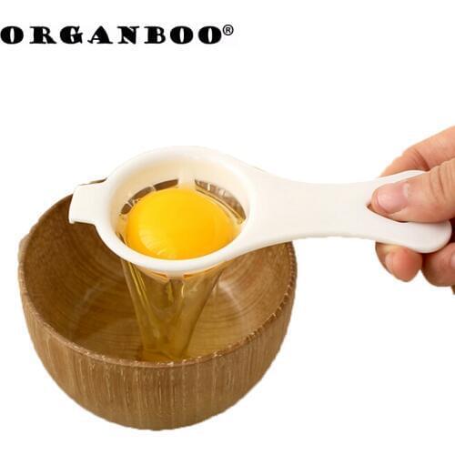 3pcs/set Kitchen Accessories Eco Friendly Egg Yolk White Separator Egg Divider Egg Tools PP Food Grade Gadget Cooking Tools