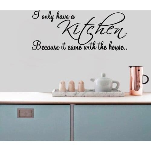 Cartoon kitchen Vinyl Decals Wall Stickers For Kids Rooms Decoration Wall Art MURAL Drop Shipping