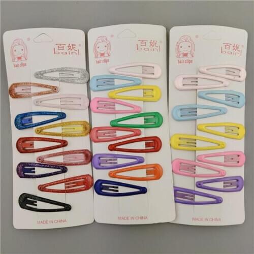 10 Piece Baby Clip Hair Accessories Set For Girls Hair Pins Kids Toddlers Hair Styling Tools Barrettes Headdress Hairpin