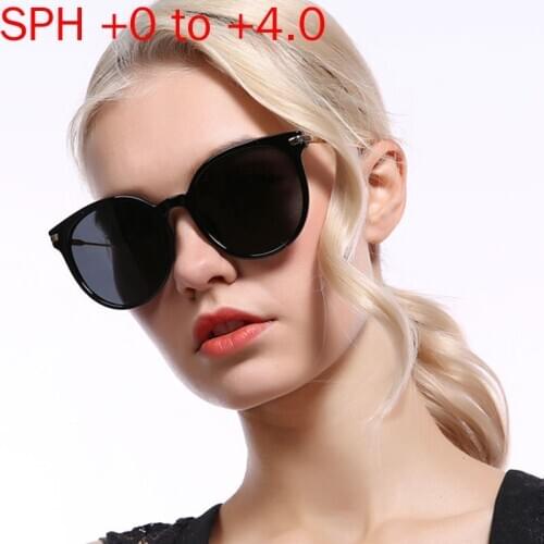 MINCL/2020 Vintage Round Bifocal Reading Sun Glasses Women Men Reader Round Multi Focus Sunglasses With Diopter + 1 ~ + 3.5 NX