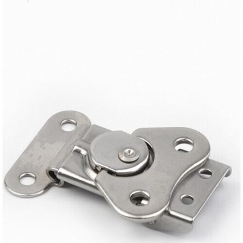 1pcs Iron Butterfly Latch Catch Hasps Clamp Use Flight Case Wooden Box Toolbox Buckle Locks Security Tools Furniture Hardware