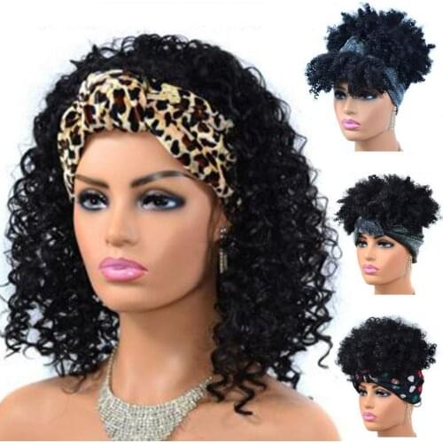 Fluffy Wig Explosion Style Headband Portable Hair Curly Headband Wig for Women