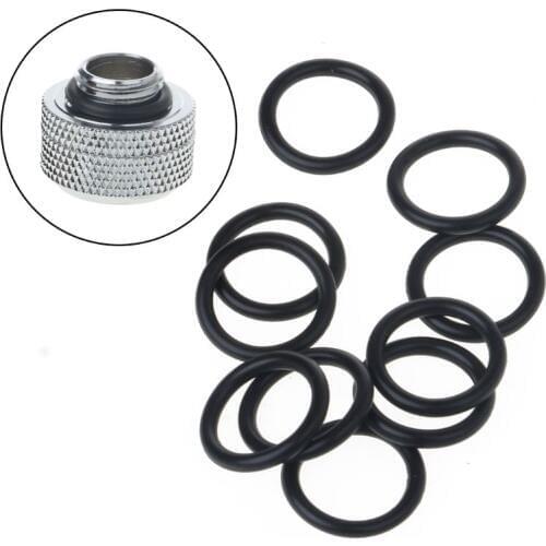 10Pcs G1/4 Thread Water Cooling Silicone Seal O-ring Water Cooler PC Accessories