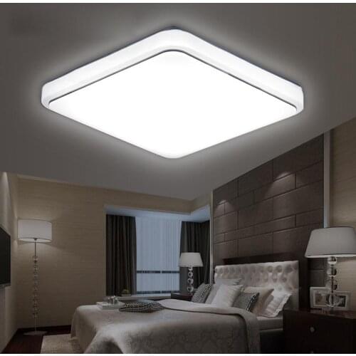 12W Bright Square LED Ceiling Down Light Panel Wall Kitchen Bathroom Home Lamp Ceiling Panel Light Ultrathin Lamp Square Light