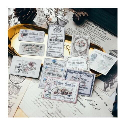 20set/lot Kawaii Stationery Stickers Retro material Diary Planner Decorative Mobile Stickers Scrapbooking DIY Craft Stickers