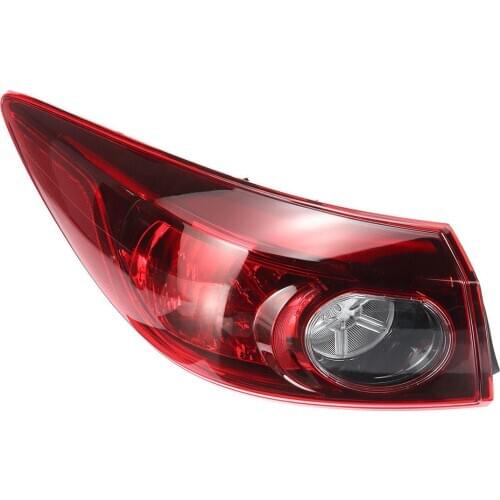 Car Rear Tail Light Brake Lamp Red Shell with No Bulb Left for Mazda 3 2014