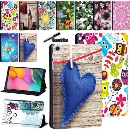PU Leather Tablet Stand Cover for Samsung Galaxy Tab A 8.0 9.7 10.1 10.5 Inch/Tab E 9.6 Inch/Tab S5e 10.5 Inch/Tab S6 lite 10.4"