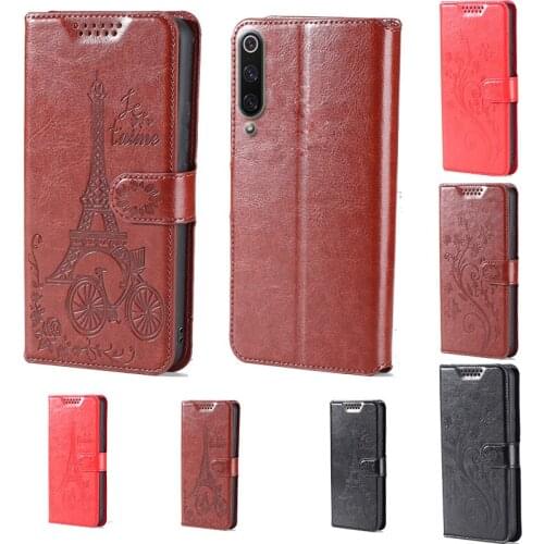 For Xiaomi Mi 9 intaglio icon butterfly flower Tower Flip Leather Wallet Phone Case For Xiaomi Mi 9 SE Phone cover card slot