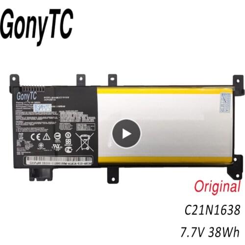GONYTC New Original C21N1638 Laptop Battery For Asus A480U X442UR F442U F442UR X442UN X442UQ X442UA For Vivobook X442UR