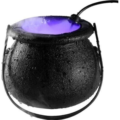 Halloween Witch Jar atomizer lamp LED Humidifier Color Changing Creepy Decor Halloween Party Prop DIY Scene Layout Prank Toy New