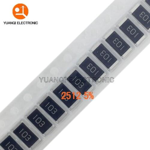 2512 SMD Resistor Kit 1W Assorted Kit 1ohm-1M ohm 5% 33valuesX 10pcs=330pcs DIY Kit