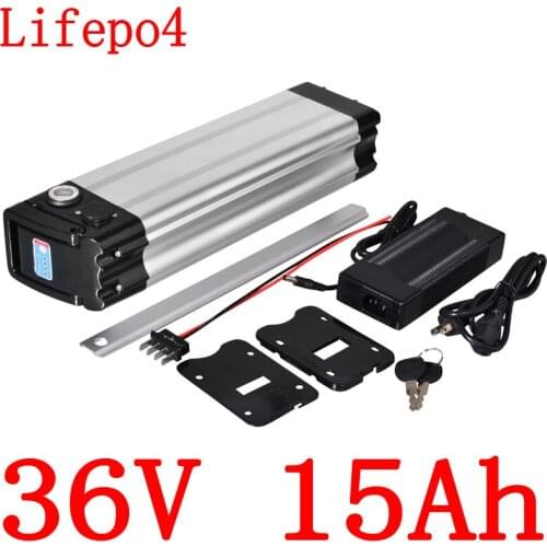 36V 10Ah lifepo4 Ebike Battery 36V 250W 350W 500W Electric Bicycle Battery 36V 10AH LiFePO4 Battery with 15A BMS and 2A charger