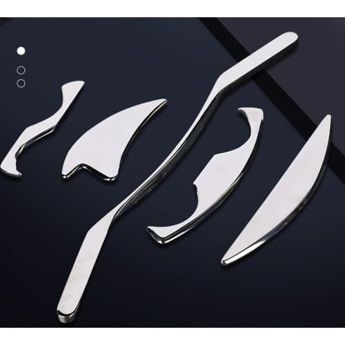 IASTM Fascia Recovery Muscle Mssager Guasha Scraping Board Medical 304 Grade Stainless Steel Whole Body Tissue Massage Therapy
