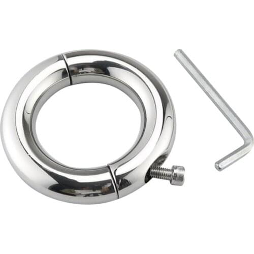 Stainless Steel Cock Rings Cbt Erotic Sex Toys For Men Cbt Bondage Lock Dick Penis Ring Chastity Cockring Metal Adult BDSM Toys