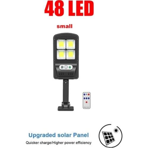Tabular oblong 100LED Outdoor Solar Powered light Sunlight For Outdoor Garden Security Night Wall Split Solar Lamp motion sensor