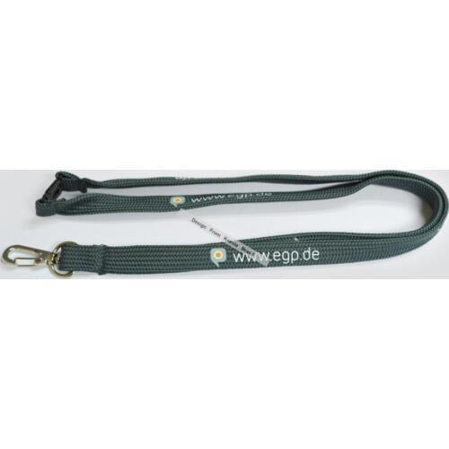 Grey Cotton Company Promotion Lanyard,Logo Website Telephone Imprint Gift Safety Neck Lanyards,Custom Own Design