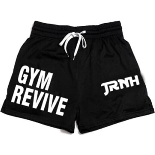 2021 Summer New Men Fashion Brand Shorts Gyms Mesh Fitness training joggerShort Bermuda Casual Sports Beach Shorts