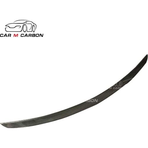 2014-2020year dry car rear trunk spoiler S500 S650 S450 rear wing W222 rear wing for S63 S65 B style S Class dry carbon spoiler